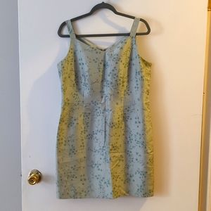 Floral Sage Dress